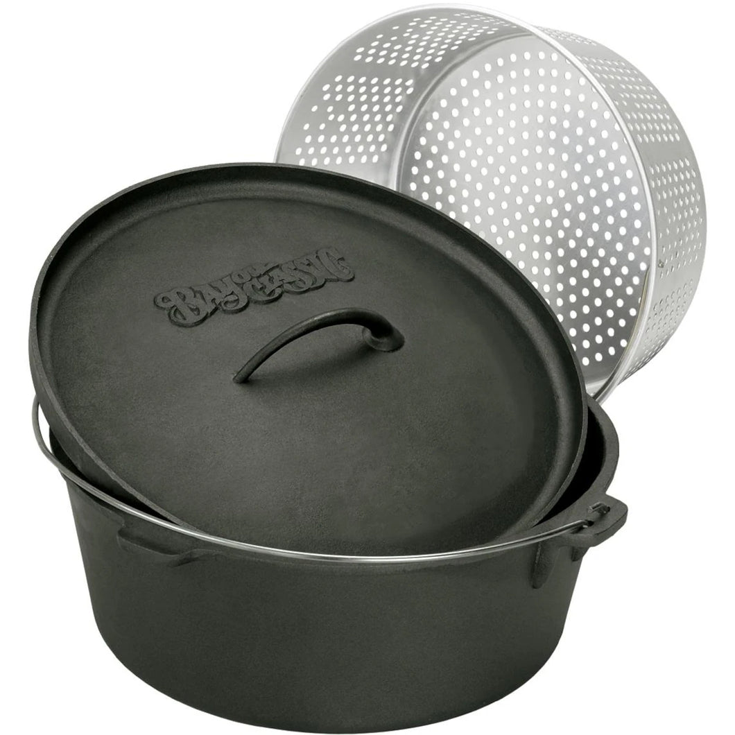 Bayou Classic 8 1/2-Qt Camp Dutch Oven