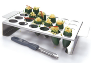 GrillPro 41555 Stainless Steel Pepper roasting Rack for Grill